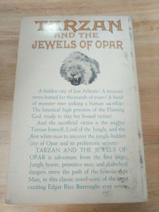 Tarzan and the Jewels of Opar,  Ace F - 204,  Art by Frank Frazetta 2