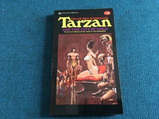 Ballantine 28987 Tarzan And The City Of Gold Paperback 16 F