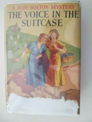 The Voice In The Suitcase 8 Judy Bolton Mystery Margaret Sutton - W/dust Jacket