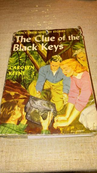 1959 - Nancy Drew 28 - The Clue Of The Black Keys - Dust Jacket