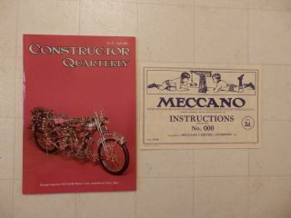 Constructor Quarterly Meccano Toy Publication No.  52 June 2001