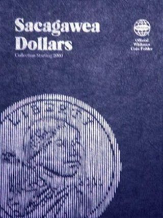 Whitman Folder For Us Sacagawea Dollar Coins Album No 1 2000 - Date Model 8060