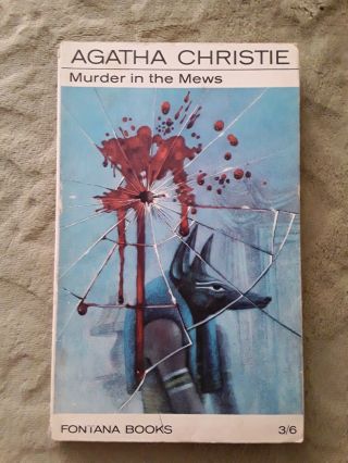 Fontana Books Agatha Christie Murder In The Mews 1964 P/b