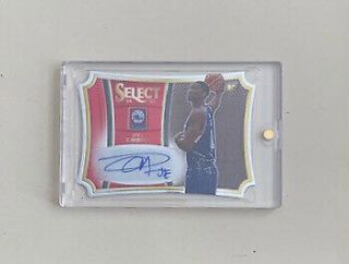 Joel Embiid Rookie Auto Die Cut Prizm Card Limited 99 Made Rare