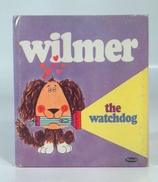 Vintage 1970 Tell A Tale Book Wilmer The Watchdog Lael Littke