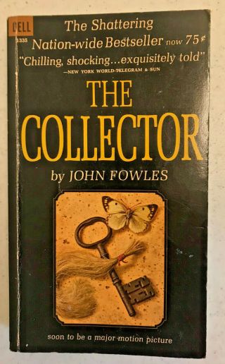 The Collector By John Fowles Dell Paperback First Printing 1964
