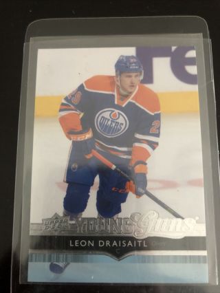 2014 - 15 Upper Deck Young Guns Leon Draisaitl Edmonton Oilers