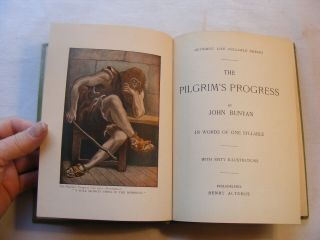 Bunyan ' s Pilgrim ' s Progress in Words of One Syllable (1900) Illustrated 2