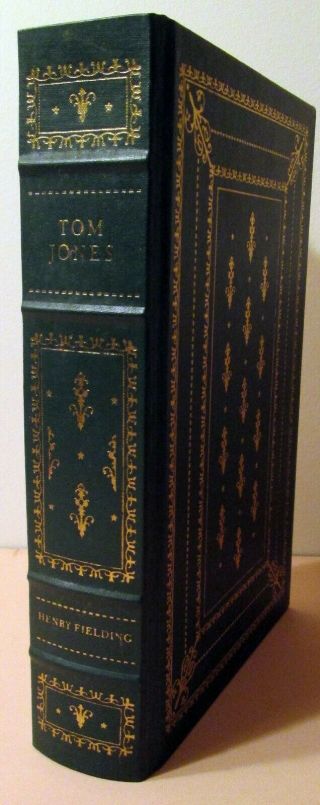 TOM JONES by HENRY FIELDING FRANKLIN LIBRARY BOOK - 1980 Gilt & leather 2