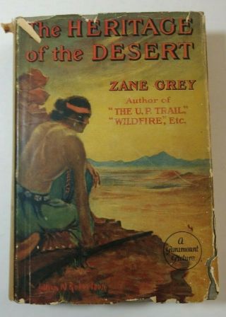 Heritage Of The Desert Zane Grey 1910 Illust From Photoplay Paramount Pictures