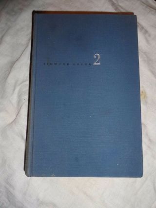 The Life and Work of Sigmund Freud Volume 2 by Jones (1955 First Edition) HC 3