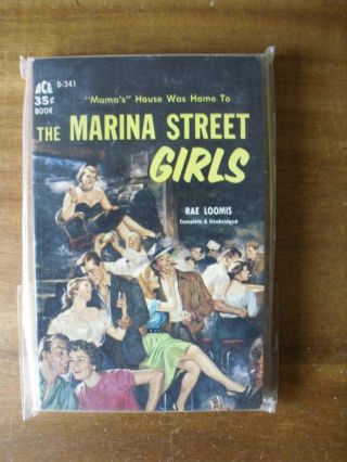 The Marina Street Girls By Rae Loomis Ace Book No D 341