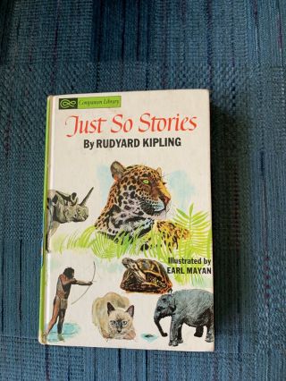 Just So Stories Companion Library By Rudyard Kipling Hardcover 1965