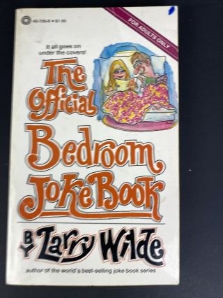 The Official Bathroom & Bedroom Joke Book By Larry Wilde Vintage Humor 2 In 1