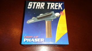Star Trek Light - Up Phaser With Book - Running Press Miniature Edition 2013 Mini