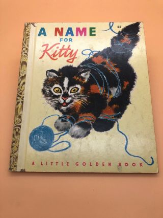 A Name For Kitty: A Little Golden Book 1948