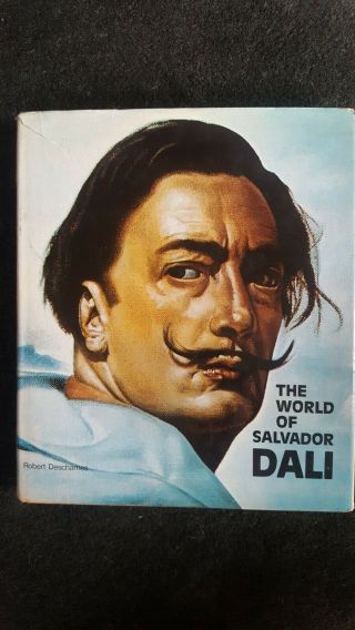 Robert Descharnes The World Of Salvador Dali 1962 1st Eng Ed/dj Vg/vg