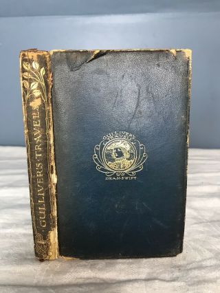 Antique Gulliver’s Travels By Jonathan Swift 1900 From J.  M.  Dent & Co