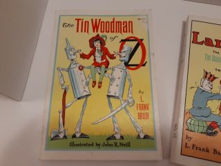 Vintage - The Tin Woodman Of Oz & The Land Of Oz By L.  Frank Baum - 1918 S