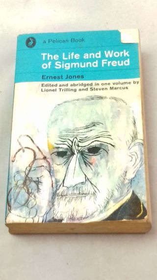The Life And Work Of Sigmund Freud By Jones,  E,  Paperback,  1962 - 01 - 01,  Good