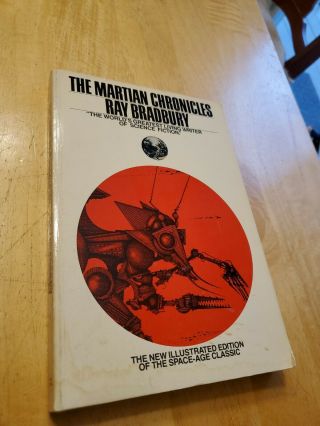 The Martian Chronicles,  1979,  By Ray Bradbury,  Paperback