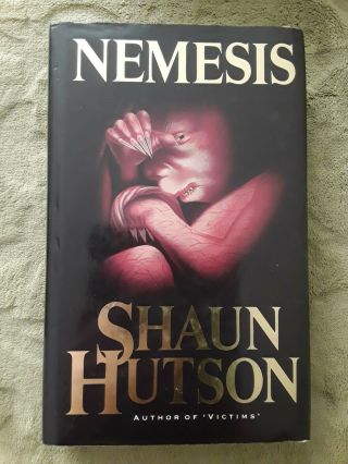 Shaun Hutson Nemesis Hb D/j 1st Edition 1989 Vgc