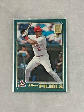 2001 Topps Traded T247 Albert Pujols Rookie Card Rc