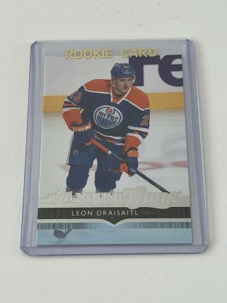 2014 - 15 Leon Draisatl Edmonton Oilers Upper Deck Young Guns Rookie Card 223