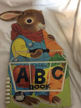 Vintage Play And Learn,  Golden Abc Book