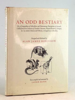 Alan James Robinson 1986 An Odd Bestiary Abecedary Compendium Hc W/dj