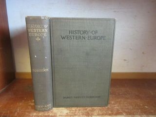 Old History Of Western Europe Book Ancient Crusades Russia Italy Medieval Kings