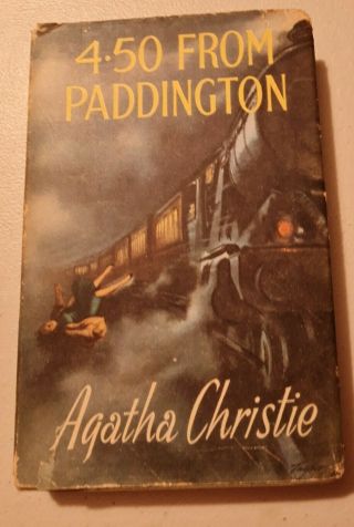 4.  50 From Paddington By Agatha Christie 1959 Old/vintage Book