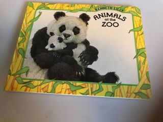 Animals At The Zoo: Baby Animal Board Book By Kenneth Lily 1982