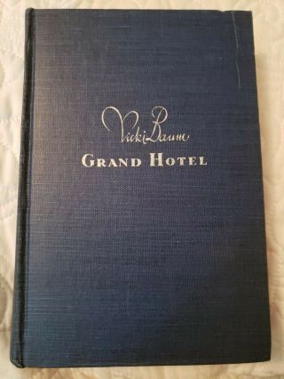 Grand Hotel By Vicki Baum Hb 1931