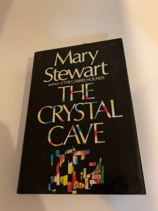 Mary Stewart The Crystal Cave Hardcover Book /w Dust Jacket 1970