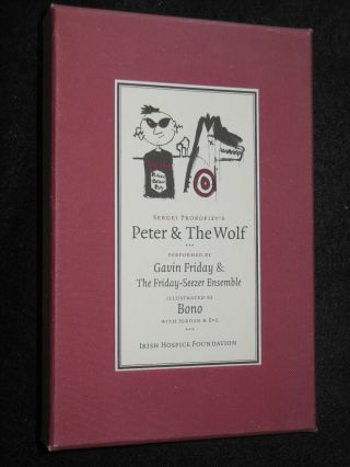 PROKOFIEV; Peter & The Wolf (Bono Illustrated) Gavin Friday - Seezer Ensemble CD 2