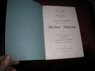 THE LIFE AND PROPHECIES OF URSULA SONTHEIL BETTER KNOWN AS MOTHER SHIPTON 2