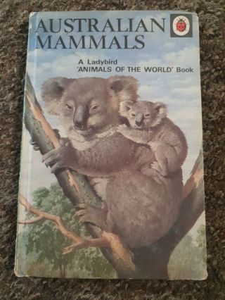 Ladybird Book Australian Mammals Animals Of The World Series 691 John Leigh - Pemb