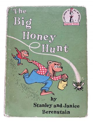 Vintage 1962 Dr Seuss Beginner The Big Honey Hunt By Stanley & Janice Berenstain