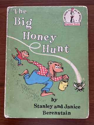Vintage 1962 Dr Seuss Beginner The Big Honey Hunt by Stanley & Janice Berenstain 2