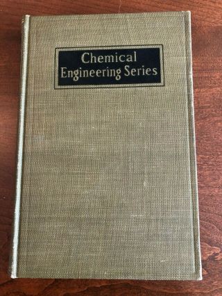 Applied Mathematics In Chemical Engineering,  Sherwood - Reed,  1939,  First Edition