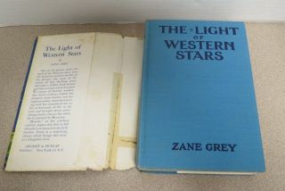 Zane Grey The Light of Western Stars HCDJ 3
