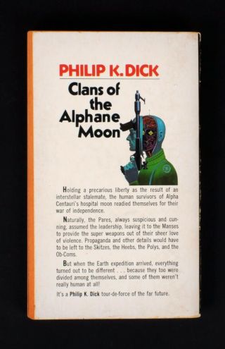 Philip K.  Dick,  Clans of the Alphane Moon 2