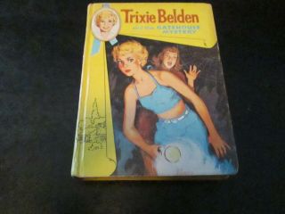 Trixie Belden And The Gatehouse Mystery By Kathryn Kenny - 1954 - Whitman Vg