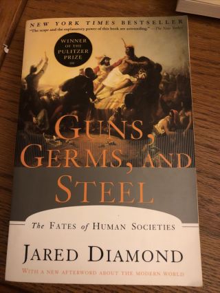 Guns Germs And Steel Native American Indians,  Diamond 1999 1st Pb Ed