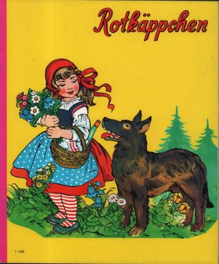 Märchenserien - Rotkäppchen - Schreiber 50/60ziger Jahre