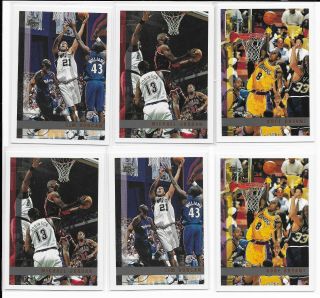 1997 - 98 Topps Basketball Complete Set 1 - 220 Plus Series 2 Set 111 - 220