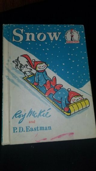 Vintage 1962 Dr.  Seuss: Snow