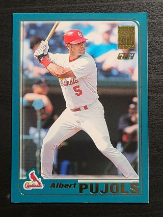 2001 Topps Traded Albert Pujols T247 Rookie Rc St Louis Cardinals Future Hofer