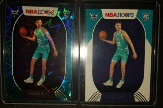 2020 - 2021 Panini Nba Hoops Lamelo Ball Teal Explosion Ssp Rookie Card And Base